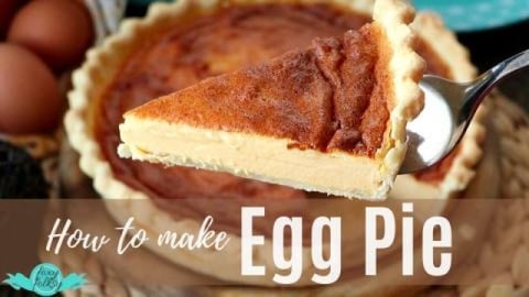HOW TO MAKE FILIPINO EGG PIE