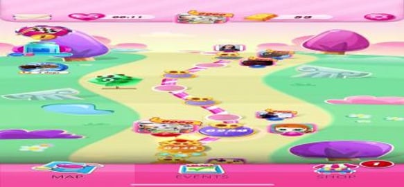 Candy Crush: 1/3 gameplay (level 6250)