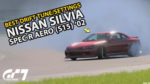 Best Drift Tune Settings Nissan Silvia spec R Aero S15 '0...