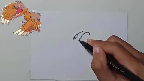 Draw pokemon fearow shorts