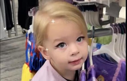 Toddler Loves Shopping at Target!