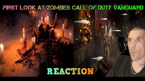 First Look at Zombies Call of Duty Vanguard REACTION