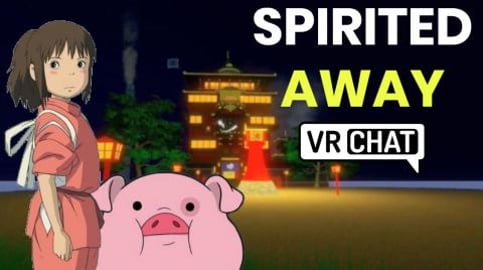 Exploring The SECRET Spirited Away World In VRChat