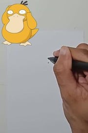 Drawing Pokemon PSYDUCK