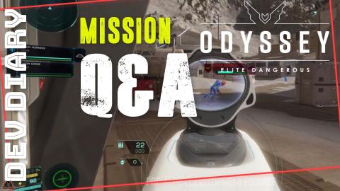 Elite Dangerous Odyssey Dev Diary Alpha Mission Q and A