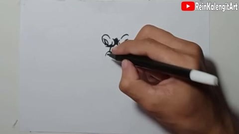 Drawing BULL character Grafity