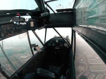 Down to 4mph playing helicopter