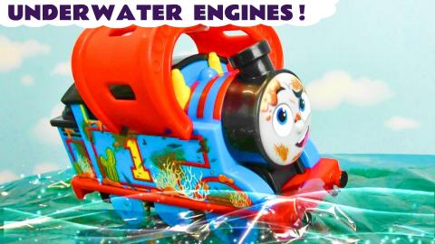 Thomas and Friends Underwater Engines Toy Train Story for...