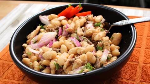 Cannellini Bean and Sardine Salad