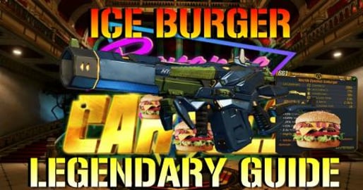 Borderlands 3: ICEBURGER! This Weapon Shoots LAZERS & BUR...