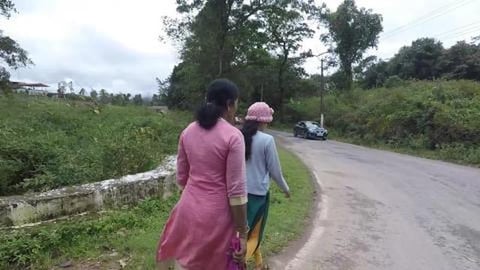 Winding Road Through Greenery | Karnataka