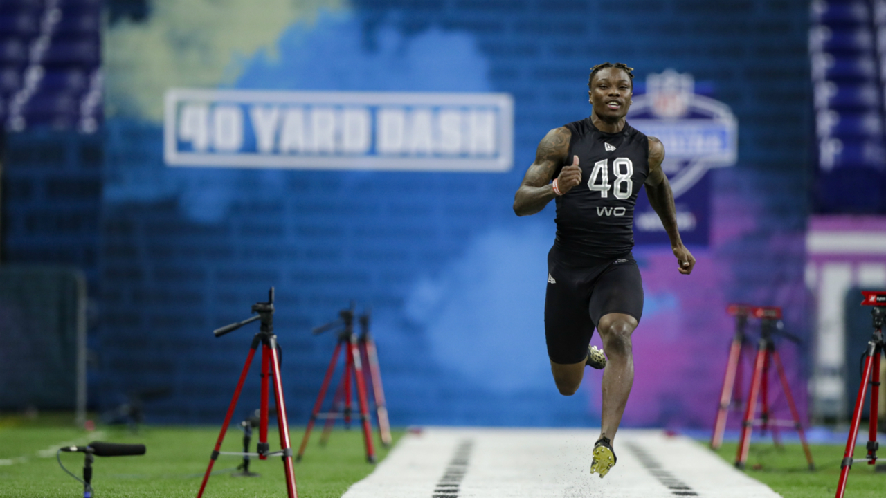 NFL on X: With the No. 21 overall pick, the @Eagles select @TCUFootball WR  Jalen Reagor! (by @Bose) 