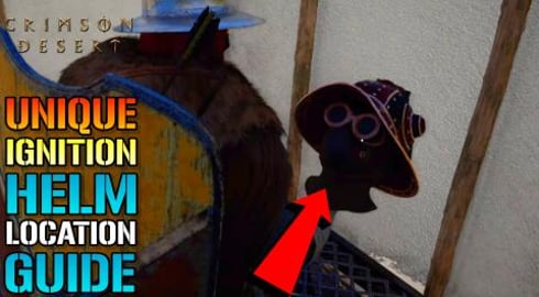 Crimson Desert: "Helm Of Ignition" Unique Armor Guide! Ho...