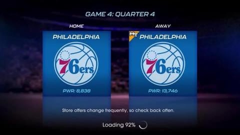 NBA2K Mobile: 11/11 gameplay (Jordan vs Harden)
