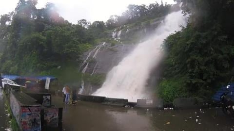 Gushing Waterfall | On the way to Munnar | Kerala