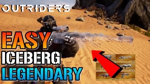 Outriders: The Easy Way To Get The "ICEBERG" Legendary Ri...