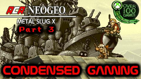 Let's Play - ACA NEOGEO METAL SLUG X - Part 3 - Game Pass...