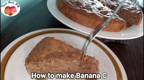 How to make easy Banana Cake | Taste Buds PH