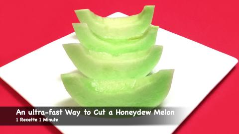 An ultra-fast Way to Cut a Honeydew Melon (shorts)