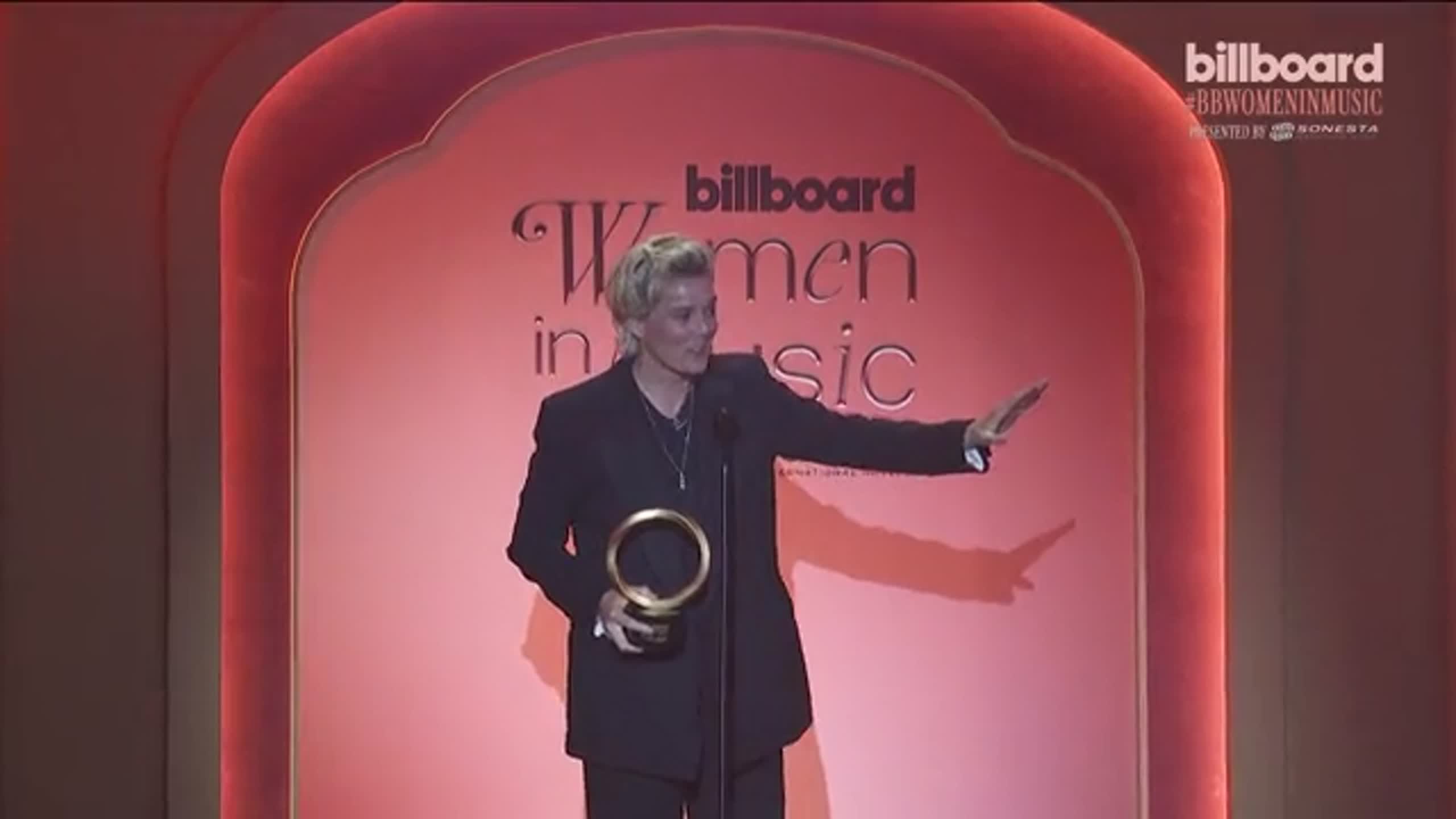 billboard.com - Katie Cao - Laufey Accepts the Innovator Award | Billboard Women In Music 2026
