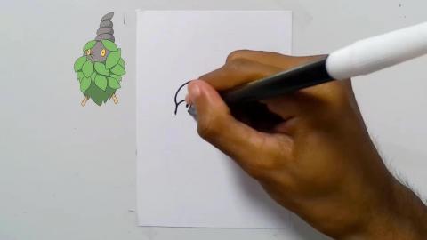 Draw Pokemon burmy shorts
