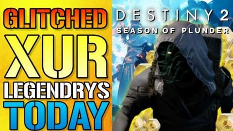Destiny 2: GLITCHED XUR! Is Here! Legendary Weapons, Armo...