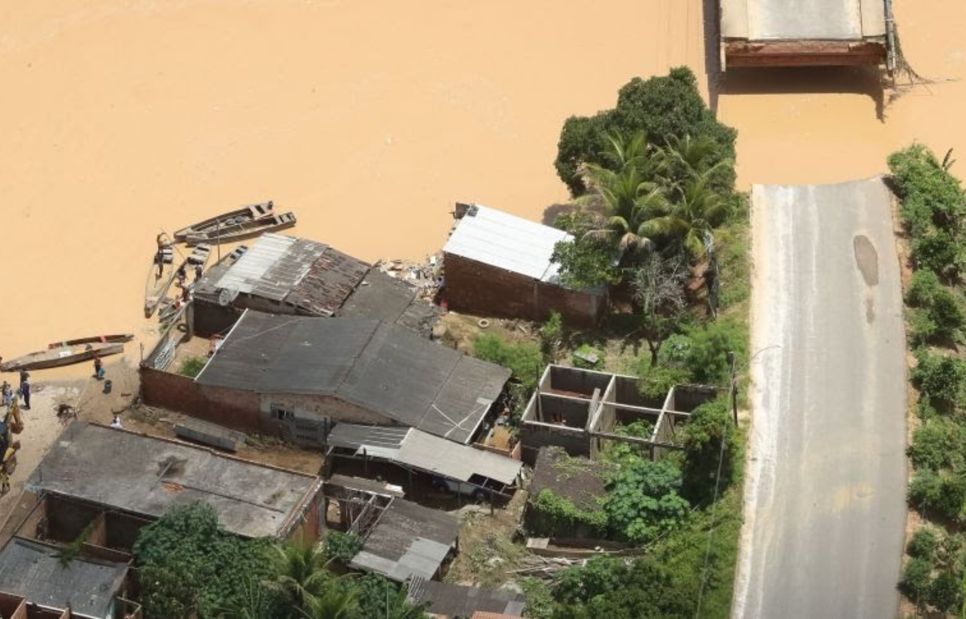 Lluvias intensas en Brasil causan un muerto e inundaciones