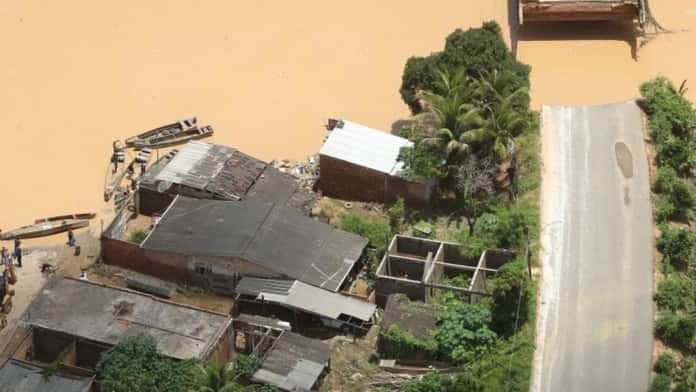 Lluvias intensas en Brasil causan un muerto e inundaciones