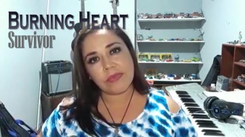 Burning Heart- Survivor cover by Gabriela Noriega