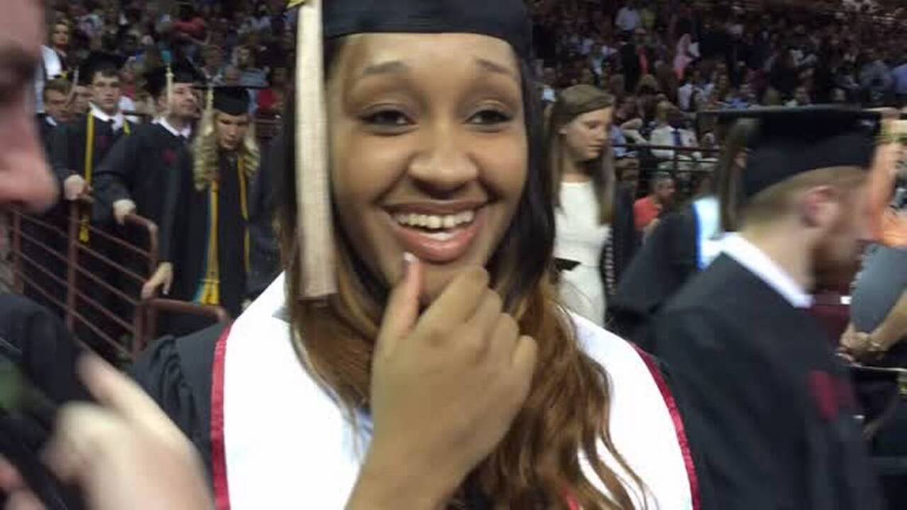 South Carolina's Asia Dozier on graduation day | The State