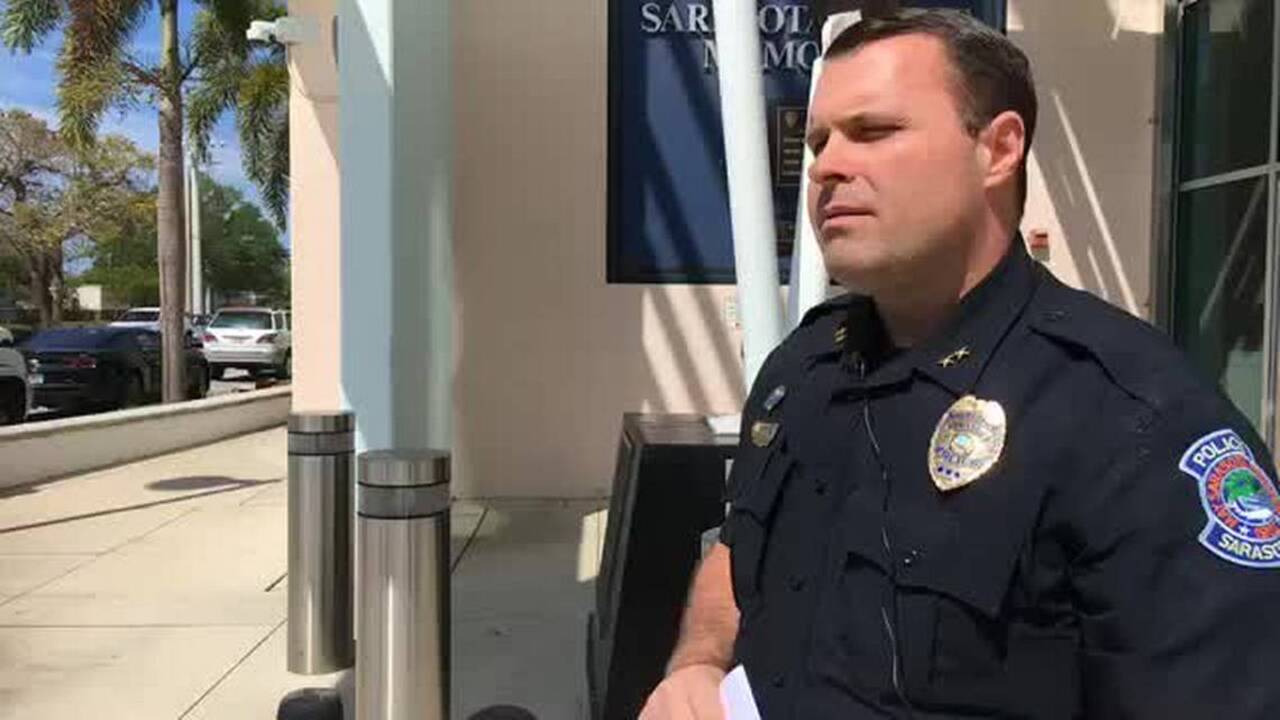 Sarasota police provide details on officer involved shooting raleigh