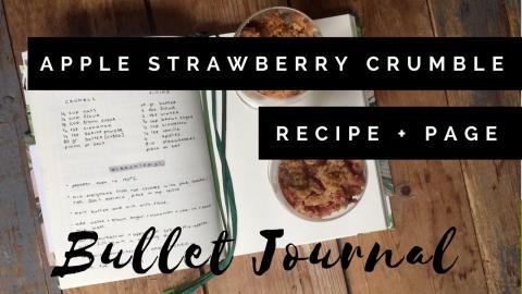 Apple Strawberry Crumble Recipe + Recipe Page - Bullet Jo...