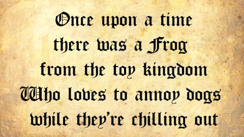  Dog Pranked by Annoying Frog