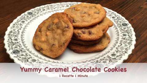 Yummy Caramel Chocolate Cookies (shorts)