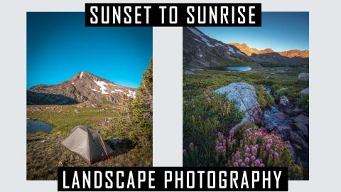 Sunset To Sunrise Landscape Photography