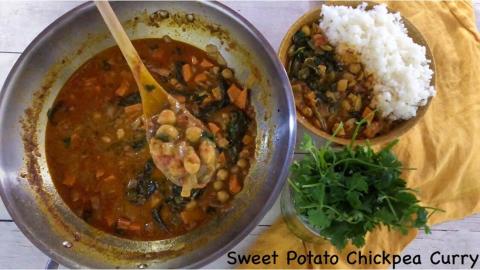 Sweet Potato and Chickpea Curry