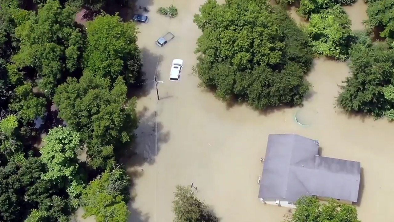 MEMA drone footage shows flooding damage in northern MS counties ...