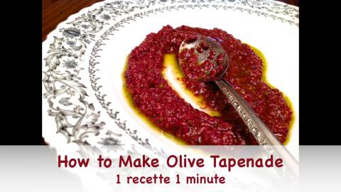 How to Make Olive Tapenade Recipe 