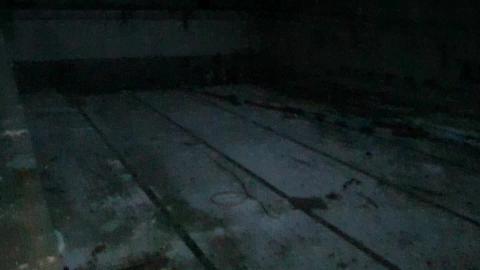 Ghostly abandoned army training pool...