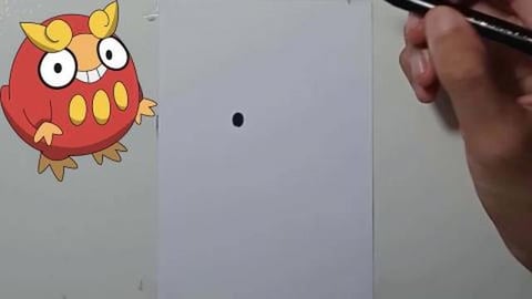 DRAW POKEMON DARUMAKA #SHORTS