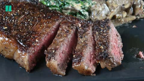 Steak Au Poivre - Andrew Zimmern