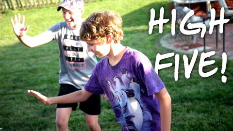 High Five Challenge! - Quarantine Challenges 4