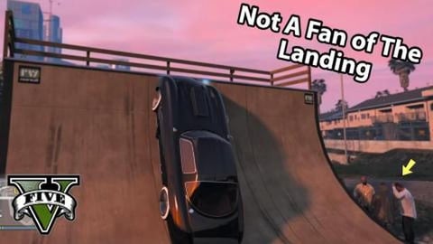 Not A Fan of The Landing in GTA 5 Online