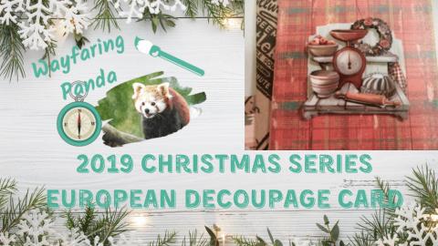 European Decoupage Cards