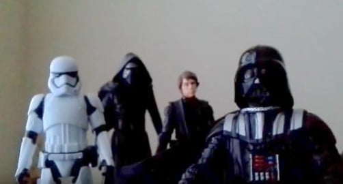 Dysfunction Skywalkers.... The kids playing with their St...