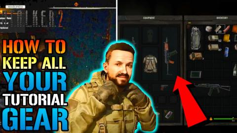 Stalker 2: How To Keep All Your Tutorial "LOOT" After Sca...