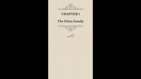 The Case of the Captain's Hair, Chapter 1 The Felen Famil...