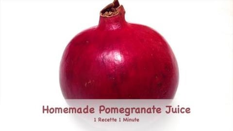 Homemade Pomegranate Juice (shorts)