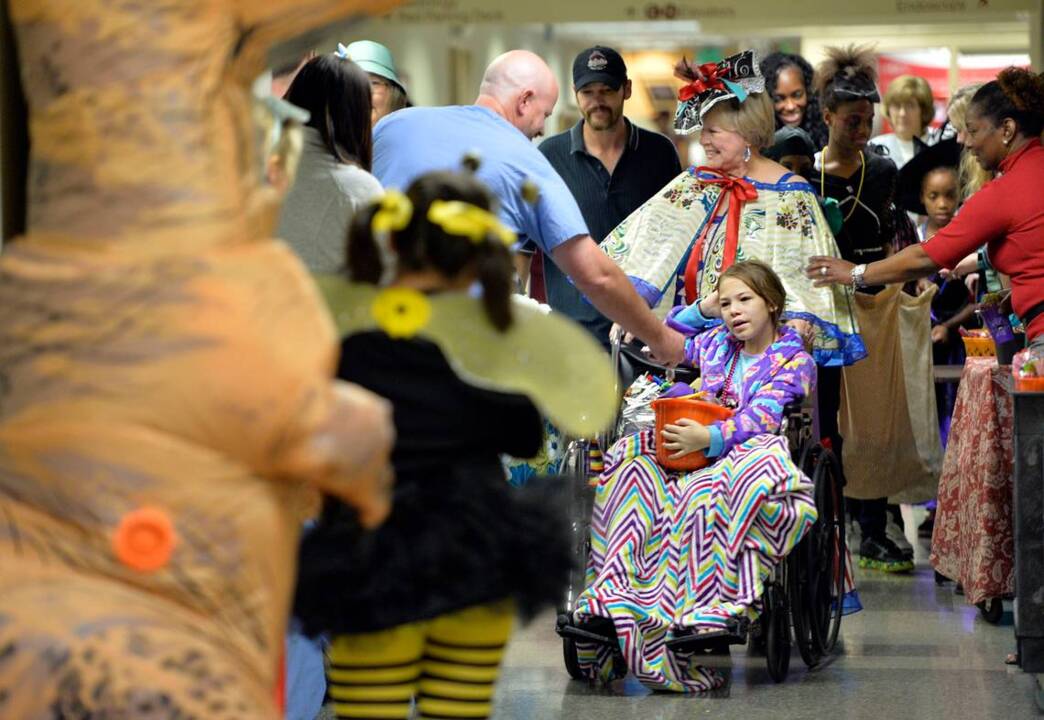 Trickortreat parade at Children's Hospital Macon Telegraph