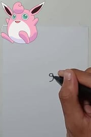 Drawing Pokemon Wigglytuff